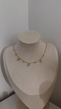 Collier “cerise “
