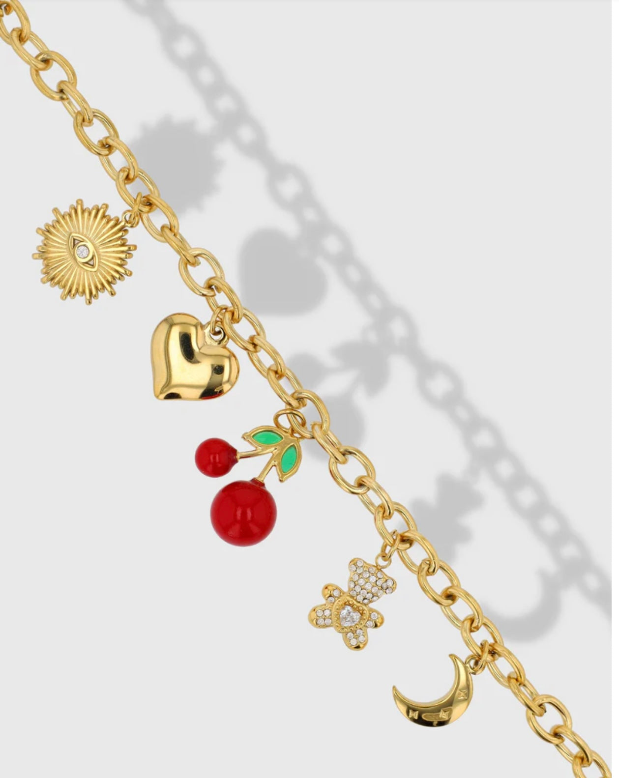 Bracelet " cerise "
