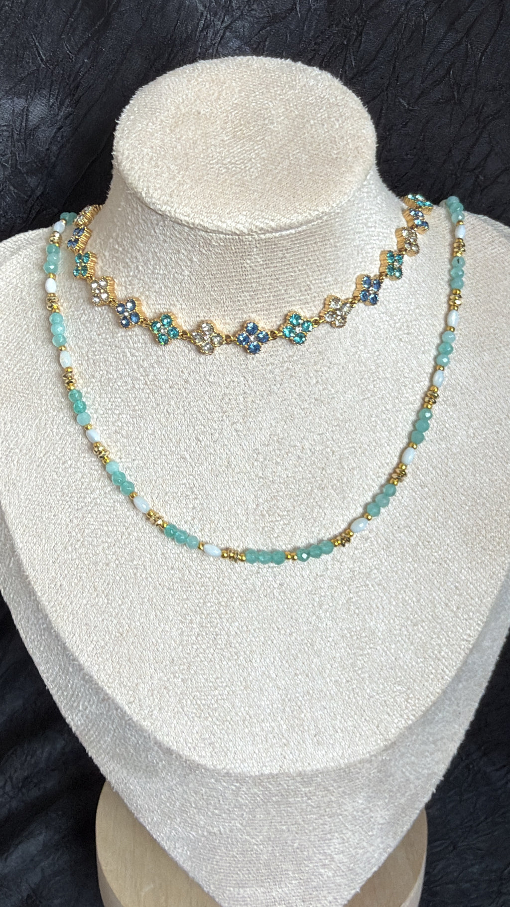 Collier “trèfles“