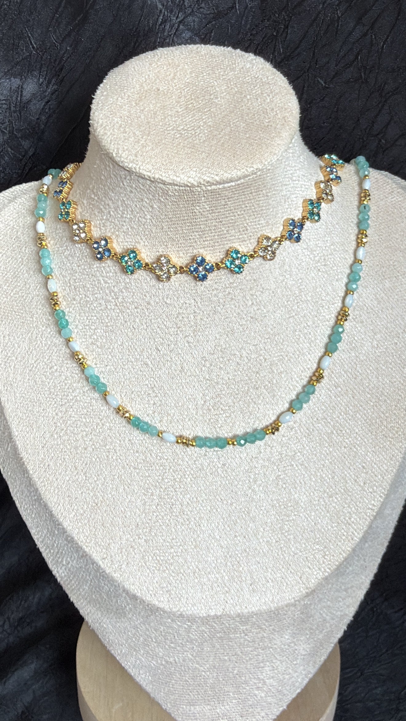 Collier “trèfles“